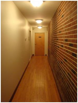 Commercial Bathroom Addition Second Floor Hallway