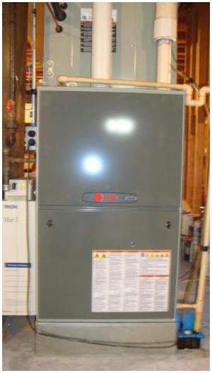 Trane 95% Gas Furnace  with a-coil